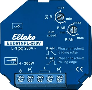 Eltako - 61-serie Dimmer Inb. Eud61Npl-230V