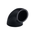 Geberit - PE Fitting met 2 aansluitingen Bocht 90Gr. Gered.56/50