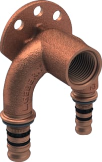 Geberit - Mepla Muurplaat Mrpl/U 16-16-1/2 52
