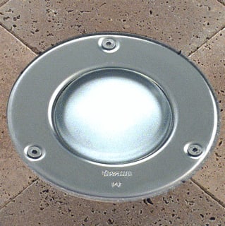 Disano - Microfloor Bodeminbouwarmatuur 1650 Microfl Rvs S+L Wit