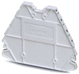 Phoenix Contact - Eindplaat rijgklem D-Ptrv 4 Wh 4-1