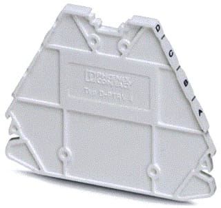 Phoenix Contact - Eindplaat rijgklem D-Ptrv 4 Wh D-A