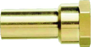 John Guest - Speedfit Fitting met 2 aansluitingen Schroefbus 22Mm X 3/4"Bi