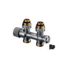 Oventrop - Multiblock TQ Rad.aansl.combi. m kraan+onderblok Anschlussarm