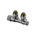 Oventrop - Multiblock T Rad.aansl.combi. m kraan+onderblok Anschlussarm
