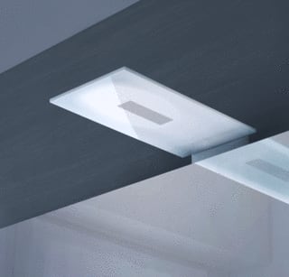 Silkline - Slim Plafond-/wandarmatuur Spiegellamp 5W 500Lm