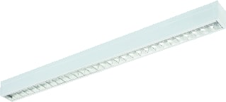 Sylvania - Rana Linear Plafond-/wandarmatuur Lin Ww Louv+Pri