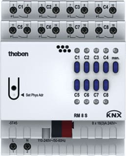 Theben - RM Schakelactor bussysteem Schakelactor Rm8S Knx