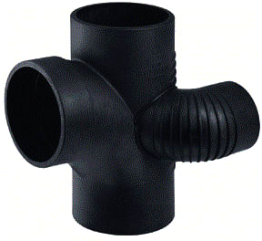 Geberit - Silent-db20 Fitting met 4 aansluitingen slnt20 strm tst prll l 90/