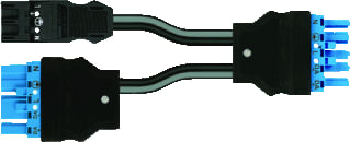 Wago - Patchkabel inst.bare gebouwinstall. Ykab 0,5M 3X2,5/2X1,5 Hv
