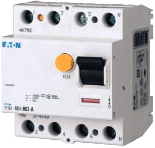 Eaton - Xpole Aardlekschakelaar Pfim40/4/003Aitt