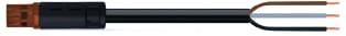 Wago - Patchkabel inst.bare gebouwinstall. Kab Male-Open 3M 3X1,5 Br