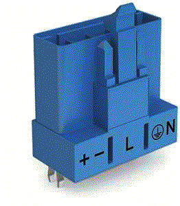Wago - Conn. v insteekbare gebouwinstall. connector 890-3115