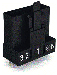 Wago - Conn. v insteekbare gebouwinstall. connector 890-815