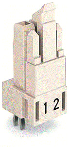 Wago - Conn. v insteekbare gebouwinstall. connector 890-822