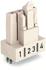Wago - Conn. v insteekbare gebouwinstall. connector 890-824