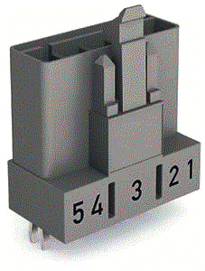 Wago - Conn. v insteekbare gebouwinstall. connector 890-855