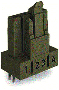 Wago - Conn. v insteekbare gebouwinstall. connector 890-864
