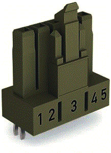 Wago - Conn. v insteekbare gebouwinstall. connector 890-865