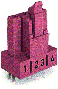 Wago - Conn. v insteekbare gebouwinstall. connector 890-884
