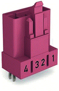 Wago - Conn. v insteekbare gebouwinstall. connector 890-894