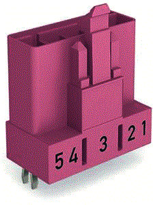 Wago - Conn. v insteekbare gebouwinstall. connector 890-895
