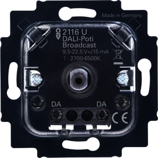 ABB Busch-Jaeger - Basiselement dimmen Potentiometer vr lichtregelsysteem Dali Potmtr Tw Broadcst Inb