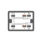 Wago - Comp. verd. insteekb. gebouwinstal. Verdelerbox Zw.