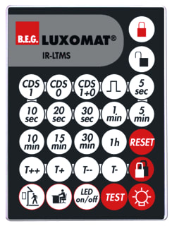BEG - Luxomat IR-AFST Toebeh./onderdelen bewegingssensor ir afstandsbed ltms