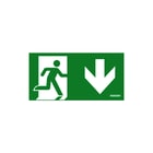 Famostar - Explosionproof Picto Pictogram noodverlichting Exp 8 Beneden 7.0