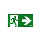 Famostar - Explosionproof Picto Pictogram noodverlichting Exp 8 Rechts 7.1