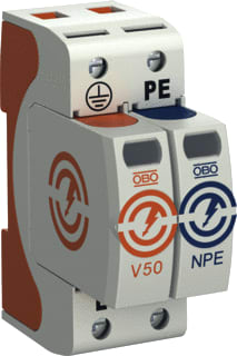 OBO - Gecombineerde afleider energietech. COMBI CTRL