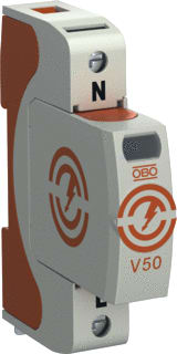 OBO - V50 385 Gecombineerde afleider energietech. Combi Ctrl V50-1-385