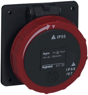 Legrand - Hypra CEE-wandcontactdoos Wcd Cee 400V 16A 5P