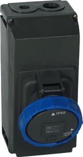 Legrand - Hypra CEE-contactdoos combinatie box+wcd 230v 63a 3p hypra