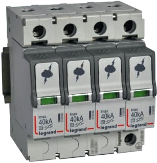 Legrand - LEXIC DIN Netoverspanningsbeveiliging Oversp T2 4P 40Ka 2100V