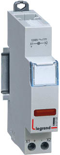 Legrand - LEXIC DIN Signaallamp modulair Cx3 Rd 12/48V