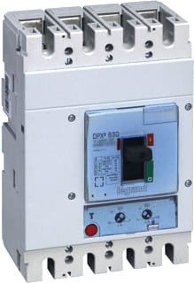 Legrand - LEXIC DPX3 Vermogensschakelaar 630 Auto Mt 4P 630A