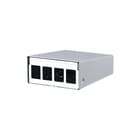 Metz Connect - PDE9P Front-/patchpan. leeg kast/lessenr Btr 130861-0402Ke