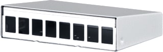 Metz Connect - PDE9P Front-/patchpan. leeg kast/lessenr btr 130861-0802ke