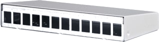 Metz Connect - PDE9P Front-/patchpan. leeg kast/lessenr btr 130861-1202ke