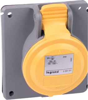 Legrand - P17 Tempra Pro CEE-wandcontactdoos Wcd Cee 110V 16A 3P Ip44