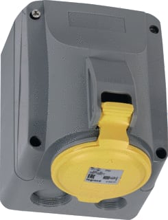 Legrand - P17 Tempra Pro CEE-contactdoos combinatie Opb Wcd 110V 32A 3P Ip44