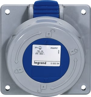 Legrand - P17 Tempra Pro CEE-wandcontactdoos Wcd Cee 555384