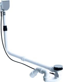 Bette - Plus 5 Aan-/afvoerset aangepast sanitair Af/Overloopgarn Plus5 52Mm