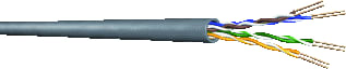 Draka - UC300 Cat 5e Data- en communicatiekabel U/Utp 5E Pvc Mt