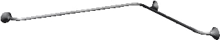 Linido - Handgreep aangepast sanitair Hand Hoekw.B Horz. Ant