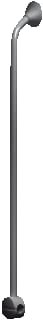 Linido - Handgreep aangepast sanitair Hand Vert.Beug 1335Mm Rvs/Ant