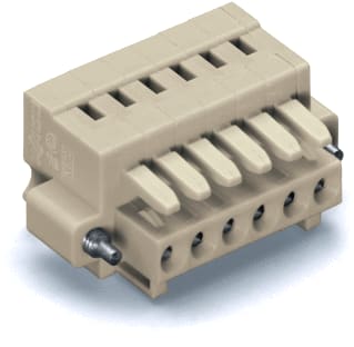 Wago - Kabelconnector v printplaatconnect. 734-114/107-000
