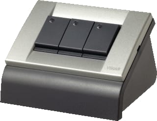 Maasland - Drukknop Bureauschak 3Knp 24V